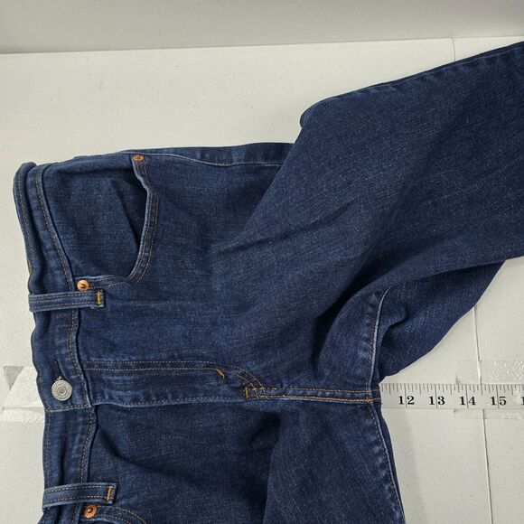 Levi's 514 relaxed straight leg jeans blue 33 denim womens‎ 4599 - Picture 9 of 13